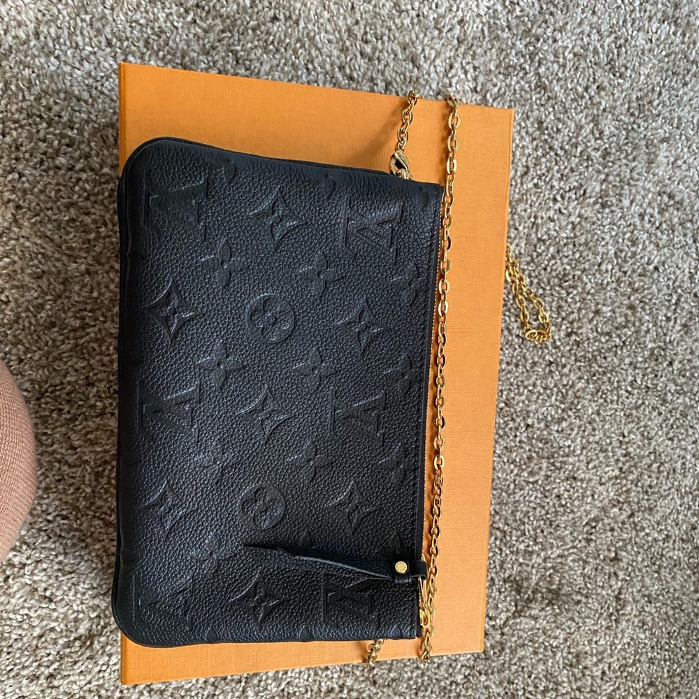 Louis Vuitton Double zipper crossbody